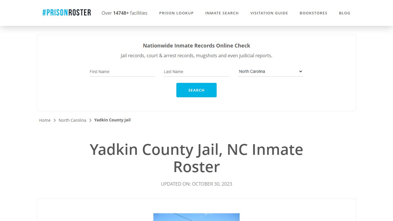 Yadkin County Jail, NC Inmate Roster - Prisonroster